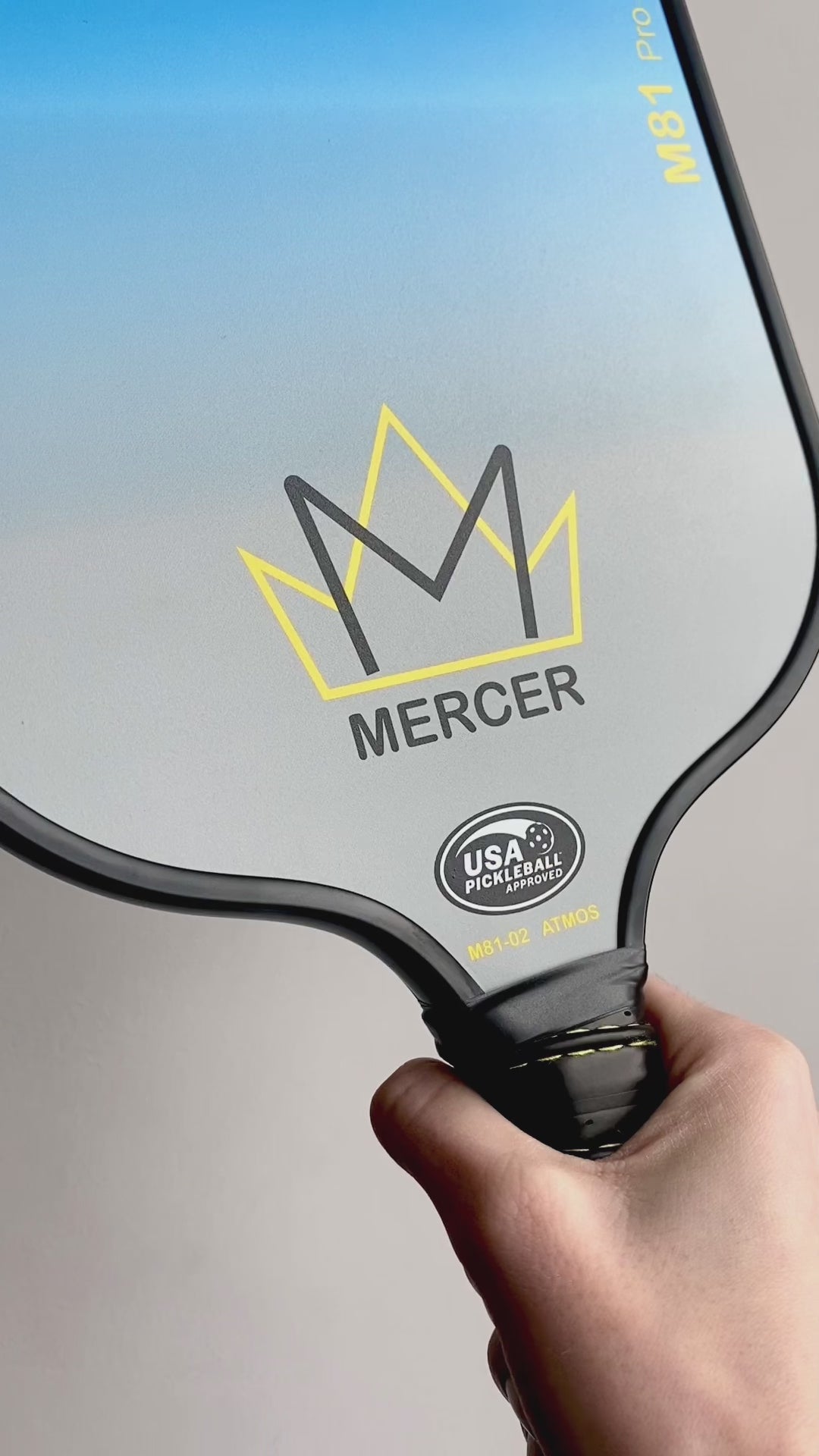 M81 PRO - ATMOS Pickleball Paddle – Mercerpaddles.com